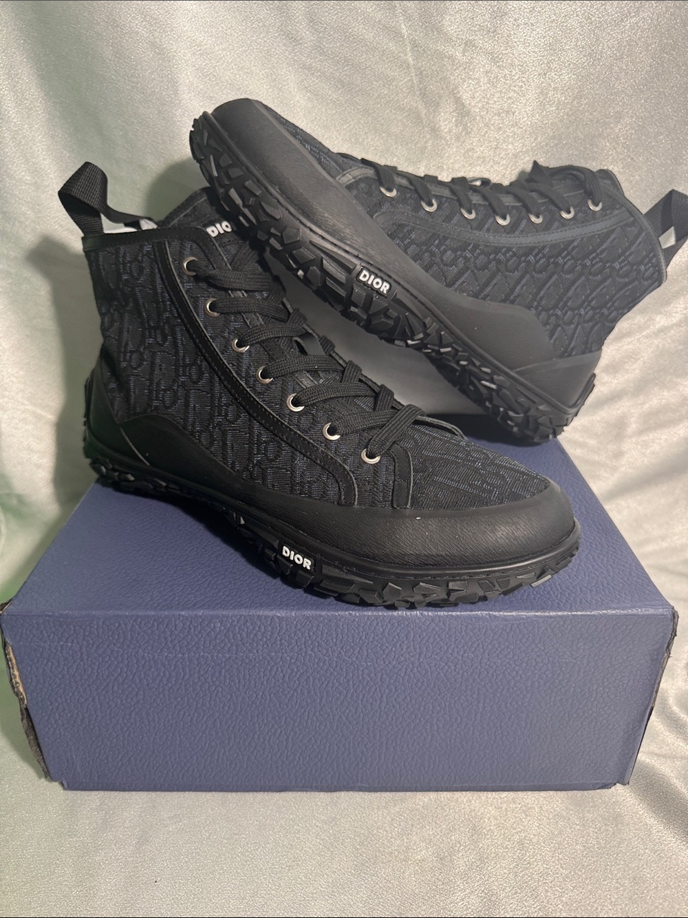 Dior B28 Diorizon Ankle Boot, featuring a distinctive black Dior Oblique🔥New! 12